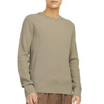 Jack & Jones Pull Beige Homme Jack & Jones Perfect. Coloris disponibles : Beige