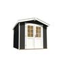 Voir la diapositive 3 : WEKA Abri jardin bois - Anthracite - 5,87m²