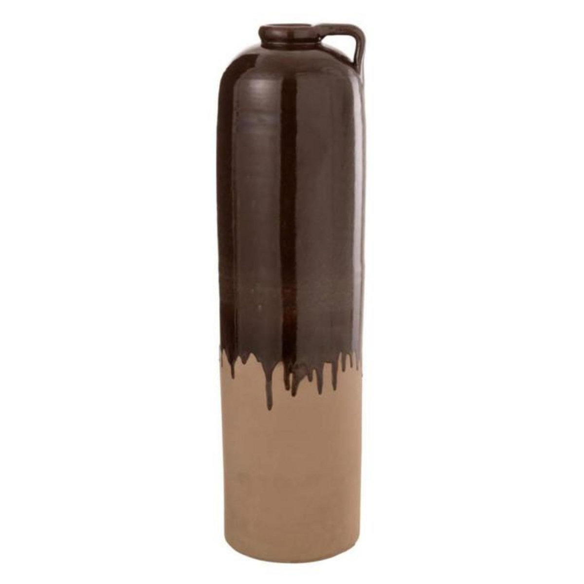 Paris Prix Vase Design en Céramique  Droplet  68cm Marron