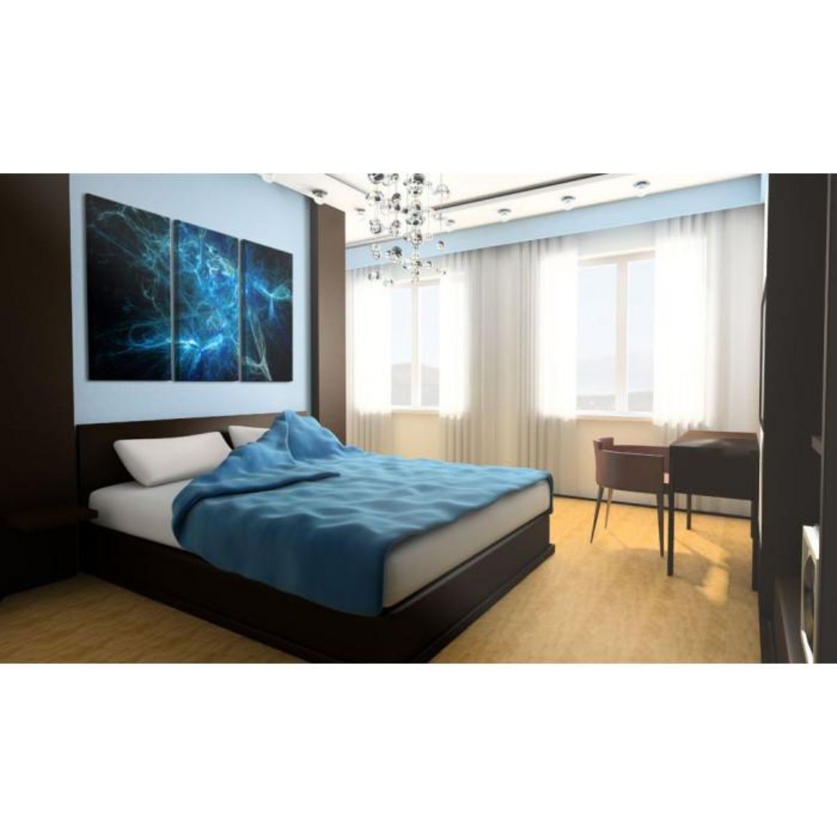 Paris Prix Tableau Imprimé  Tempête électrique