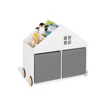 Pinolino Bibliothèque mobile 'Hus' Blanc