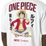 CAPSLAB T-shirt en coton homme relax fit avec print  One Piece Luffy