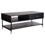 Voir la diapositive 2 : ATMOSPHERA Table basse 2 tiroirs 1 niche L110cm IRIS