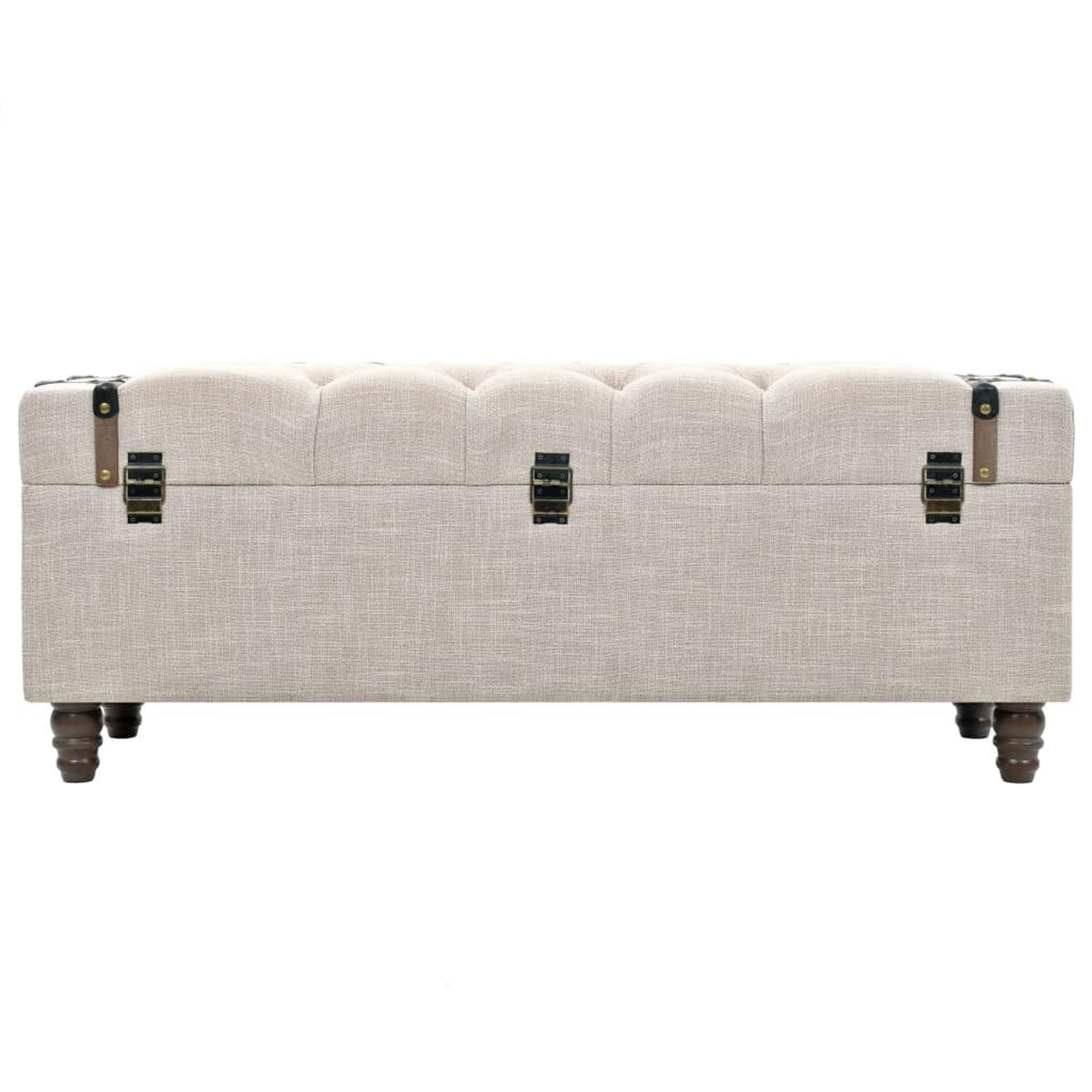 Voir la diapositive 5 : VIDAXL Ensemble de bancs de rangement 3 pcs bois massif et acier