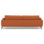 Voir la diapositive 6 : LISA DESIGN Carlos - canapé d'angle gauche 4 places ultra moelleux en tissu texturé