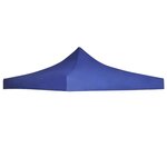 VIDAXL Toit de tente de reception 3 x 3 m Bleu