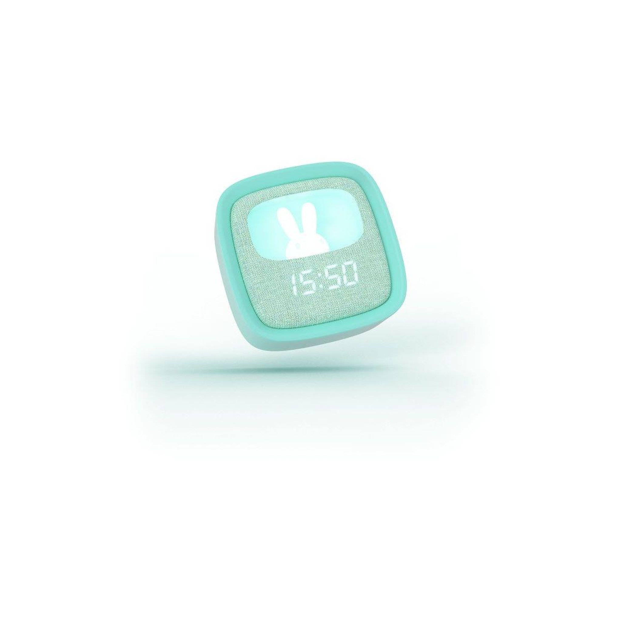 Voir la diapositive 2 : MOBILITY ON BOARD Réveil Billy Clock Lapin Bleu