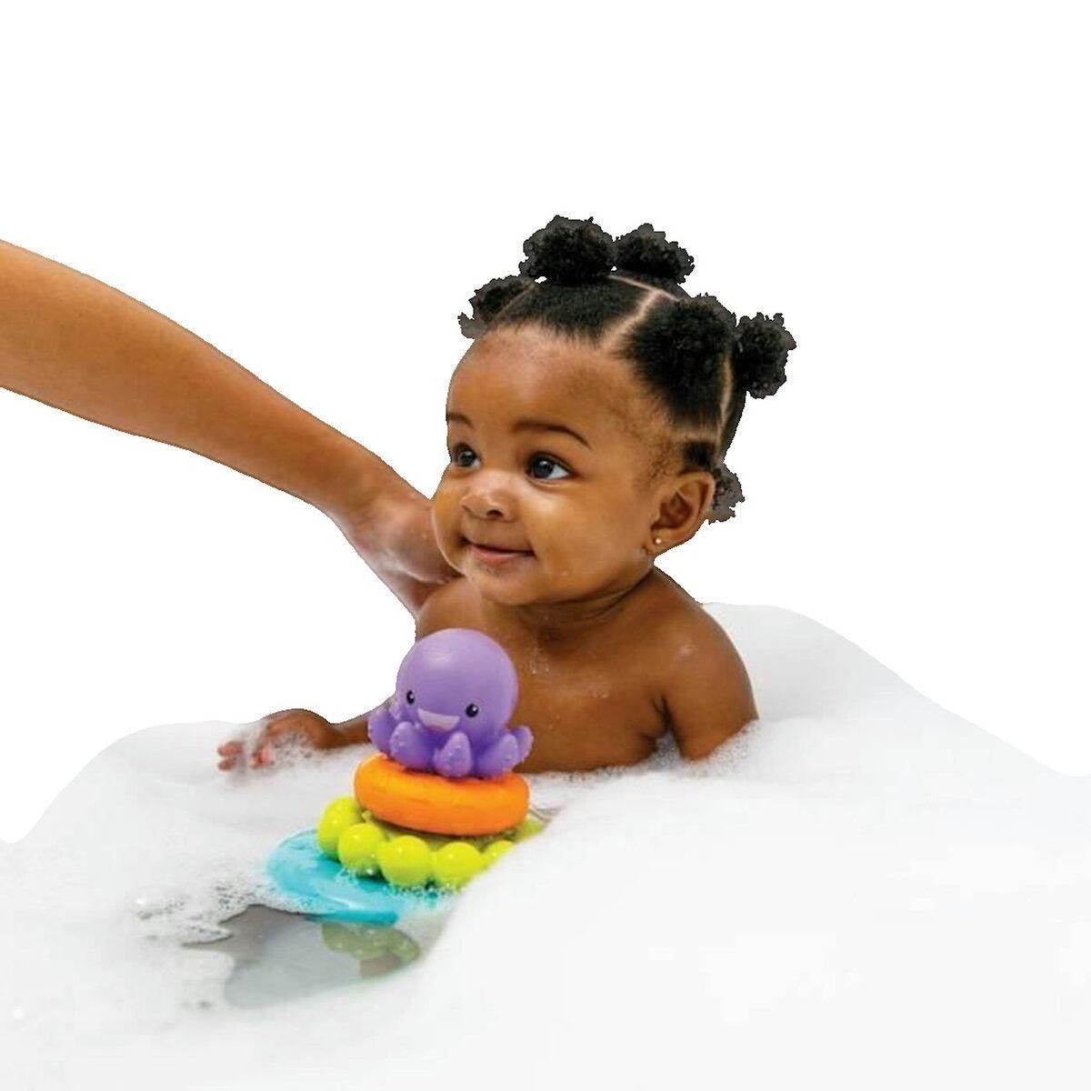 INFANTINO Jouet Infantino Pyramide de bain pieuvre