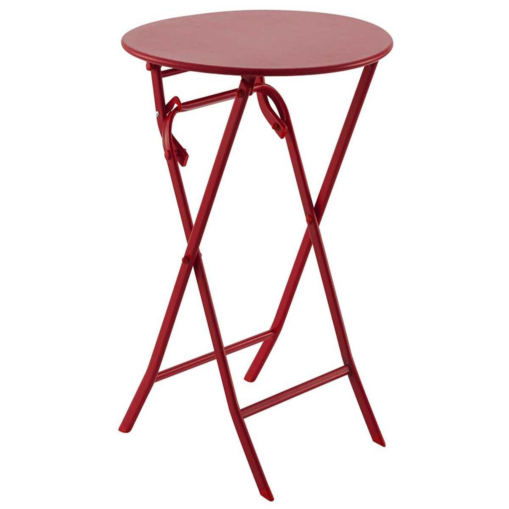 HESPERIDE Table de jardin ronde greensboro ø 60 cm groseille - hespéride