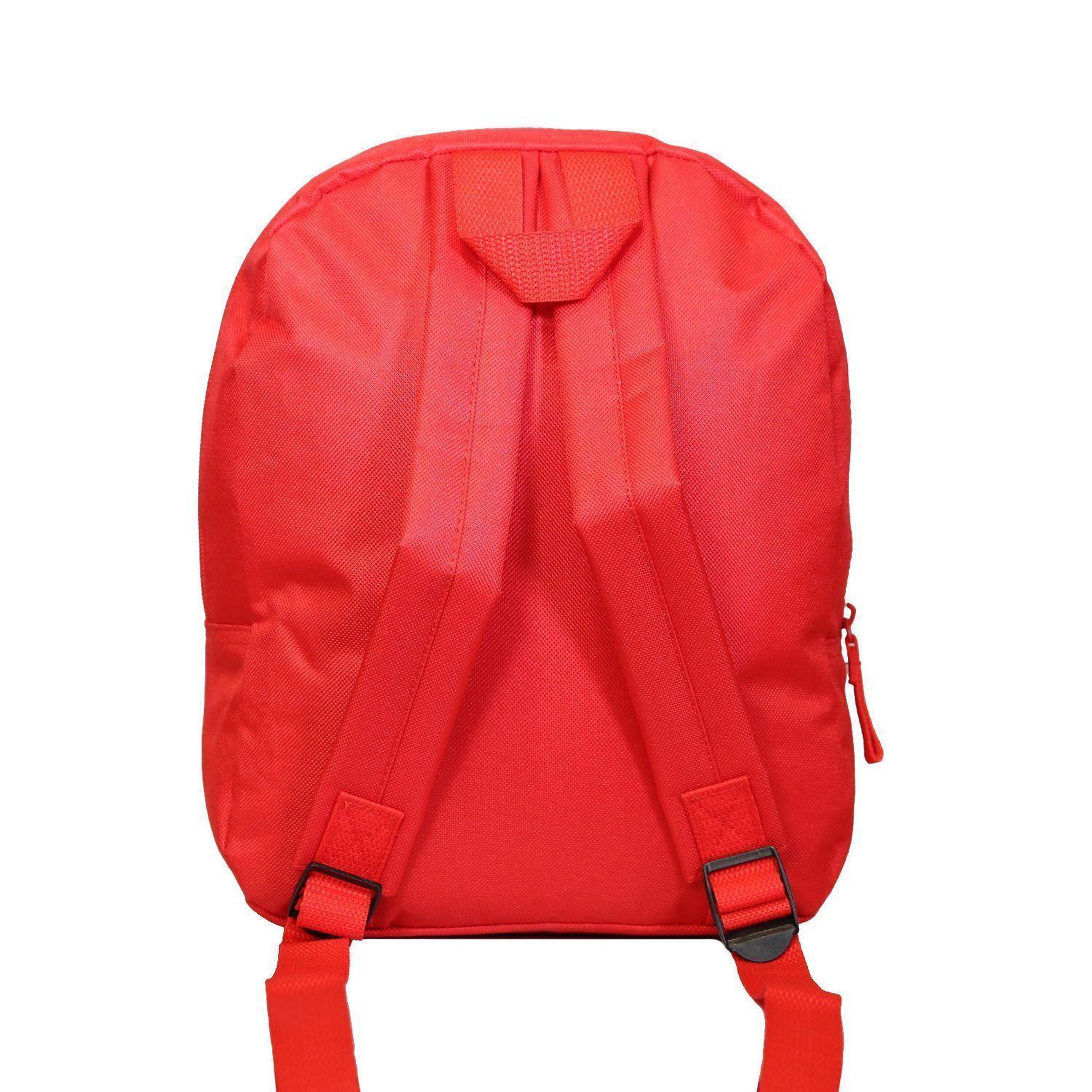 Voir la diapositive 4 : Bagtrotter Sac à dos 31 cm avec poche Disney Cars Voiture Flash McQueen Rouge Bagtrotter