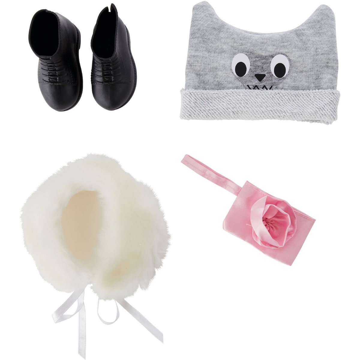 One Two Fun Accessoires ma jolie poupée mode 46 cm - sac à main pochette rose 