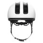 Voir la diapositive 2 : ABUS Casque vélo Abus HUD Y SHINY WHITE S