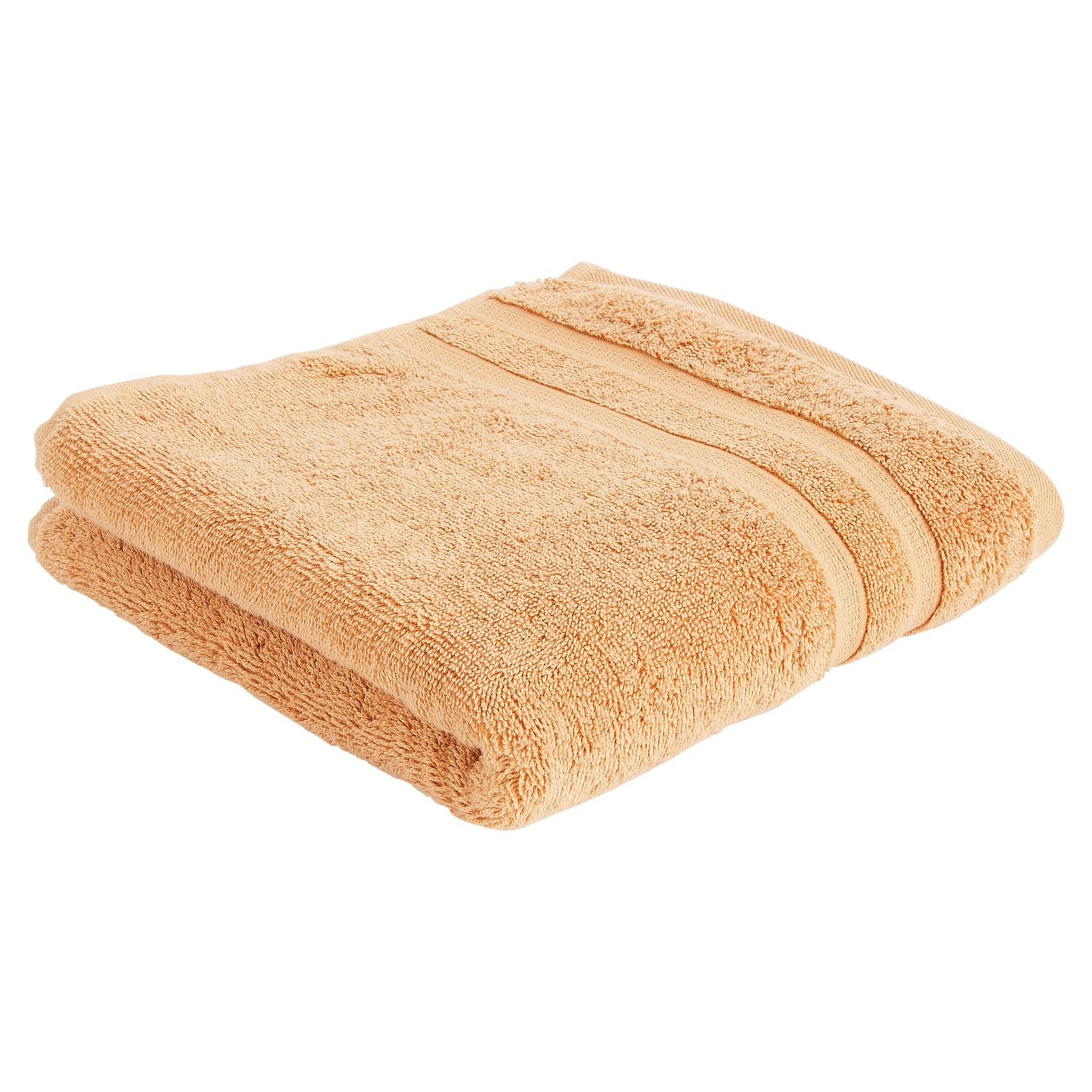 Voir la diapositive 1 : ACTUEL Serviette de toilette unie en coton 600 g/m²