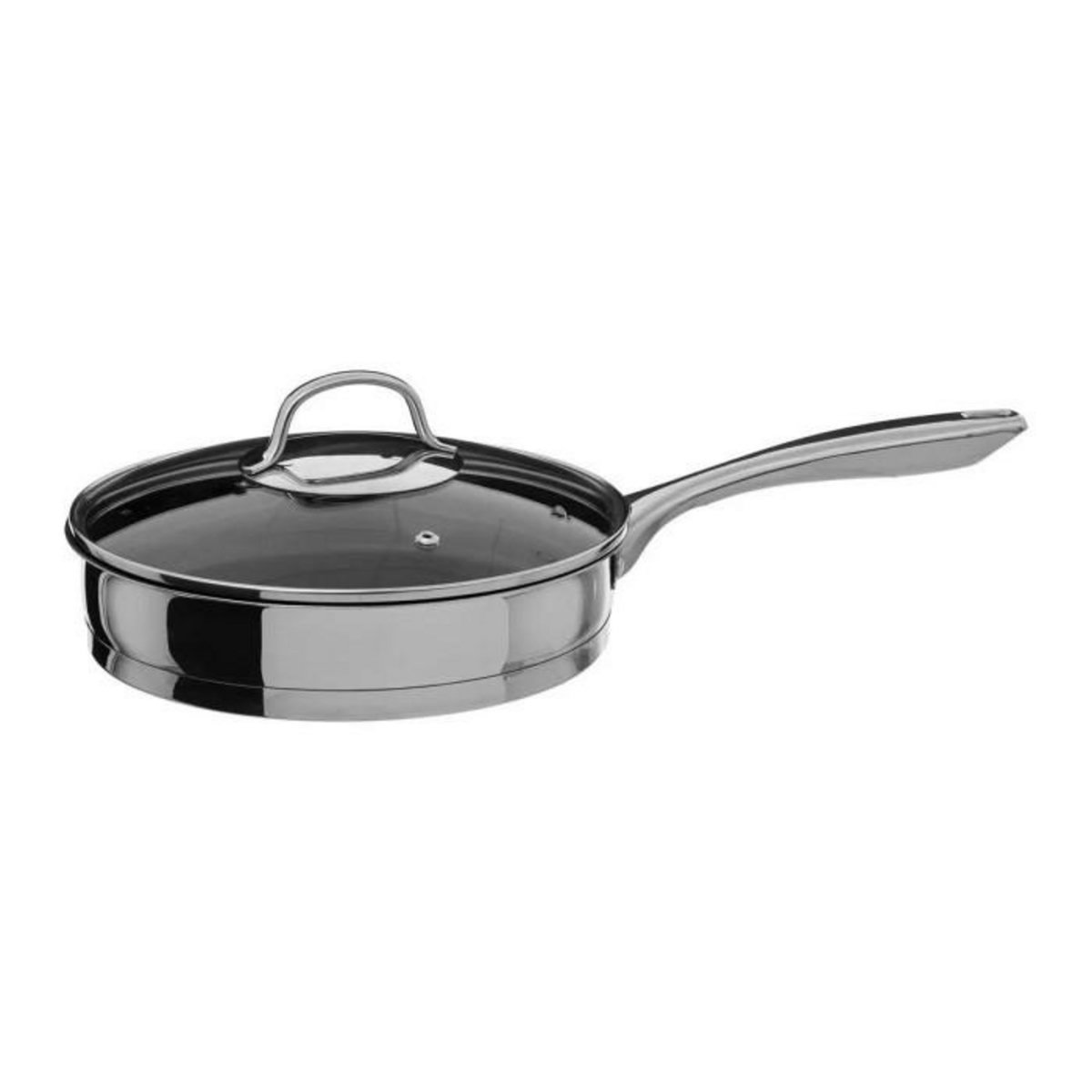 FIVE Sauteuse en Inox  Résilience  24cm Gris