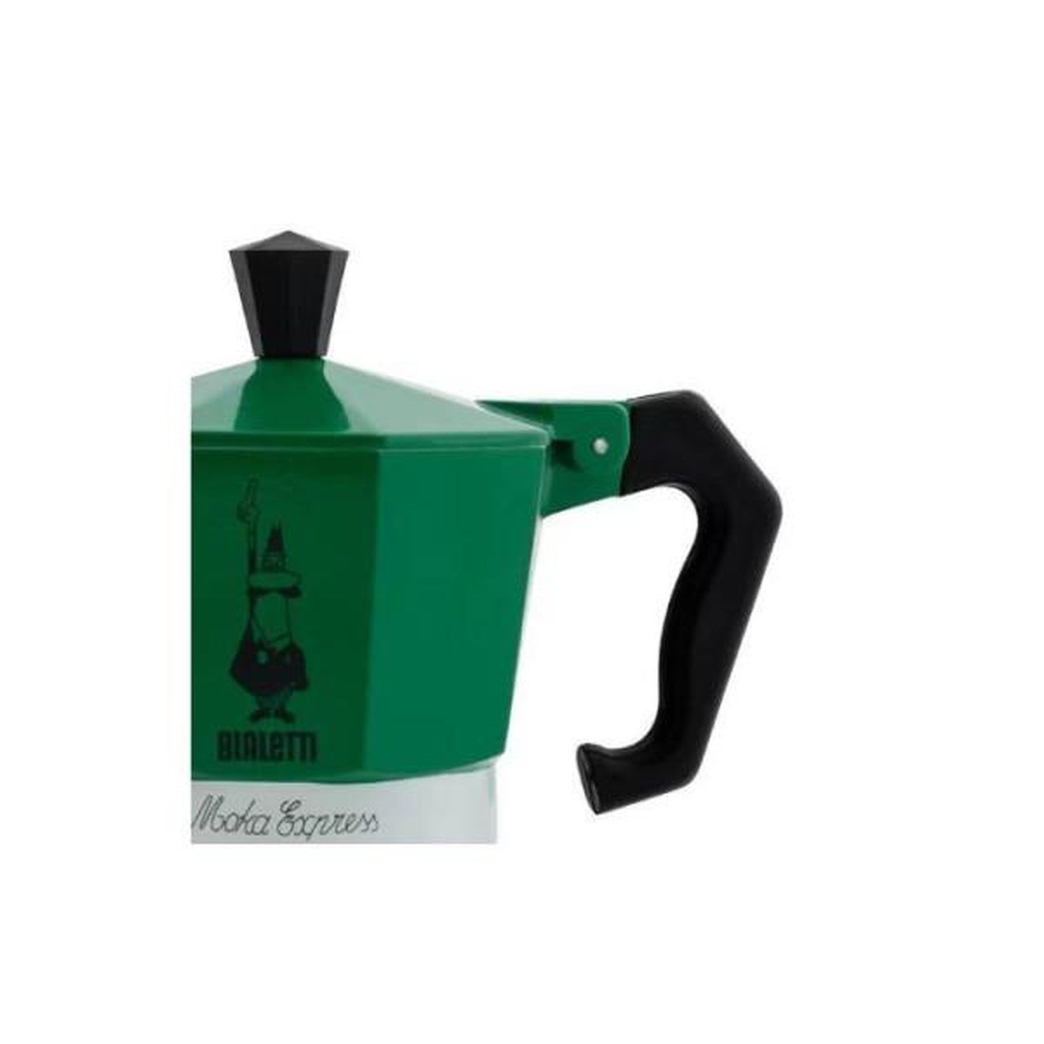 Voir la diapositive 2 : BIALETTI Cafetiere italienne - BIALETTI - La Mokina Italia - Tous feux sauf induction - 1 tasse - 40 ml - Vert / Rouge