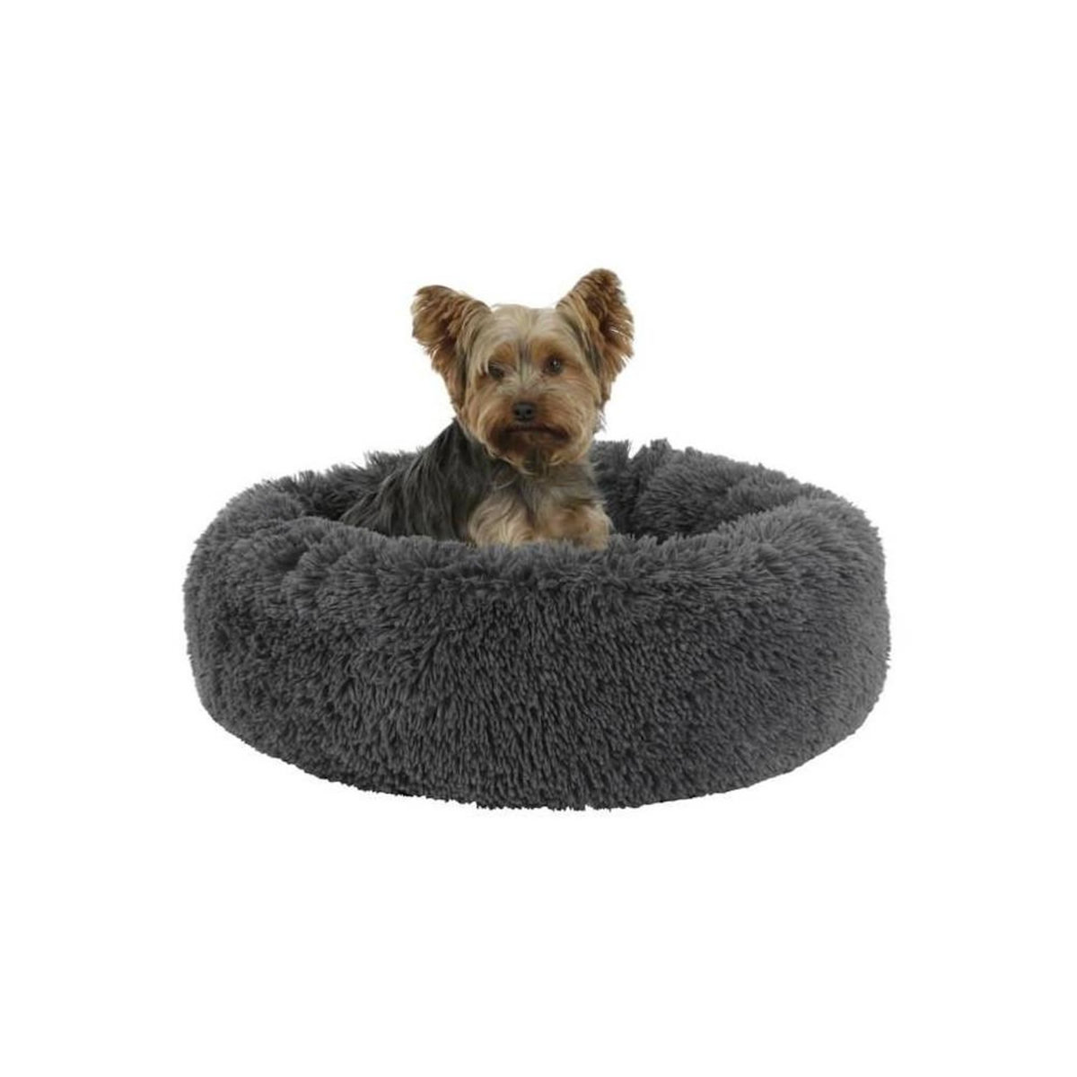 KERBL Corbeille - KERBL - Fluffy - Ø60 x 18 cm - Gris