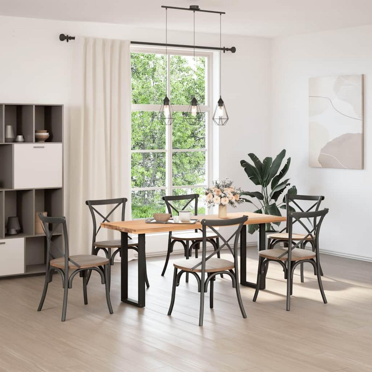 VIDAXL Pieds de table basse forme de U 2 pcs noir 28x(72-73) cm acier