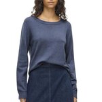 Vila Pull  Femme Vila Viril. Coloris disponibles : Bleu