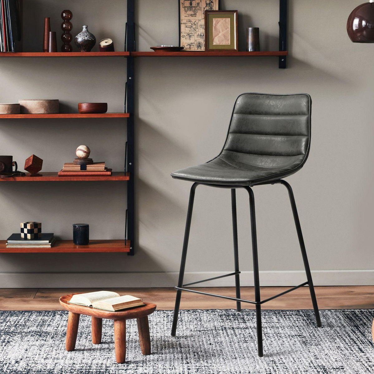 DIVERS Tabouret de bar industriel Brooklyn