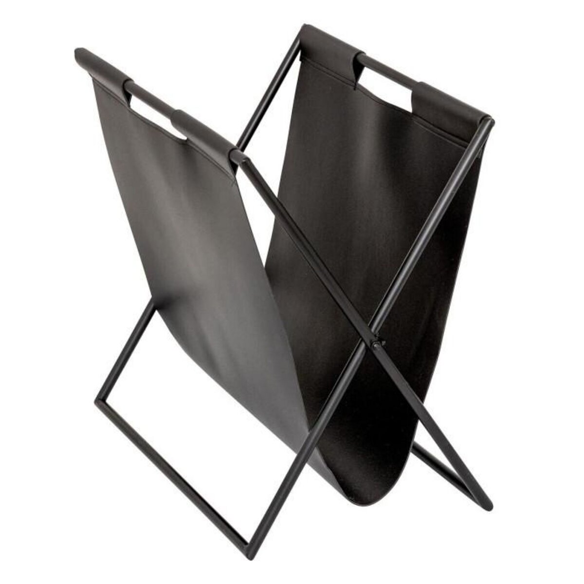 ATMOSPHERA Porte-Revues Design  Twisted Lime  37cm Noir