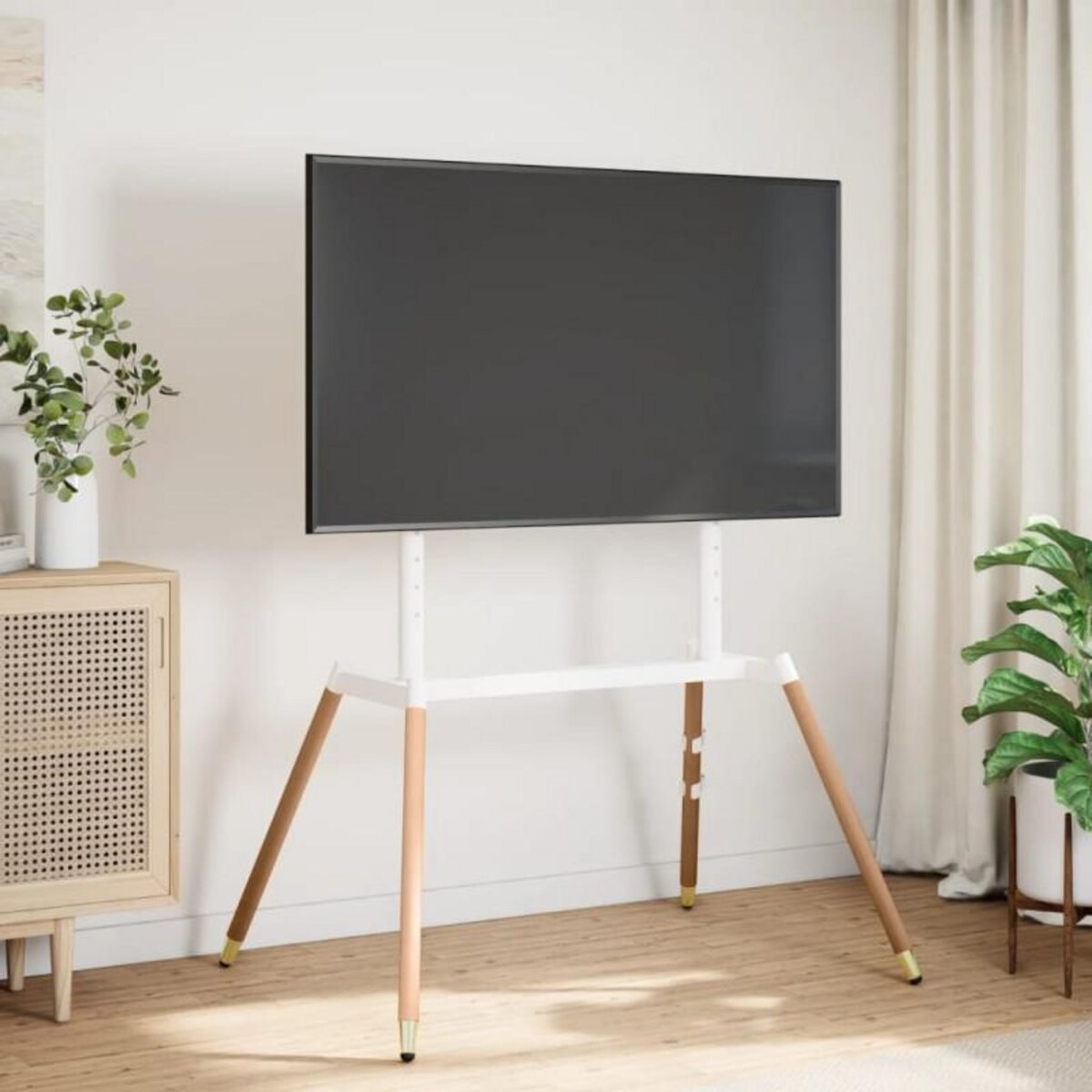 VIDAXL Support TV chevalet pour écran 37 86 pouces max VESA 400x600 mm