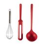 Voir la diapositive 2 : Lily Cook Set de 3 ustensiles et bol doseur - Crêpes Party