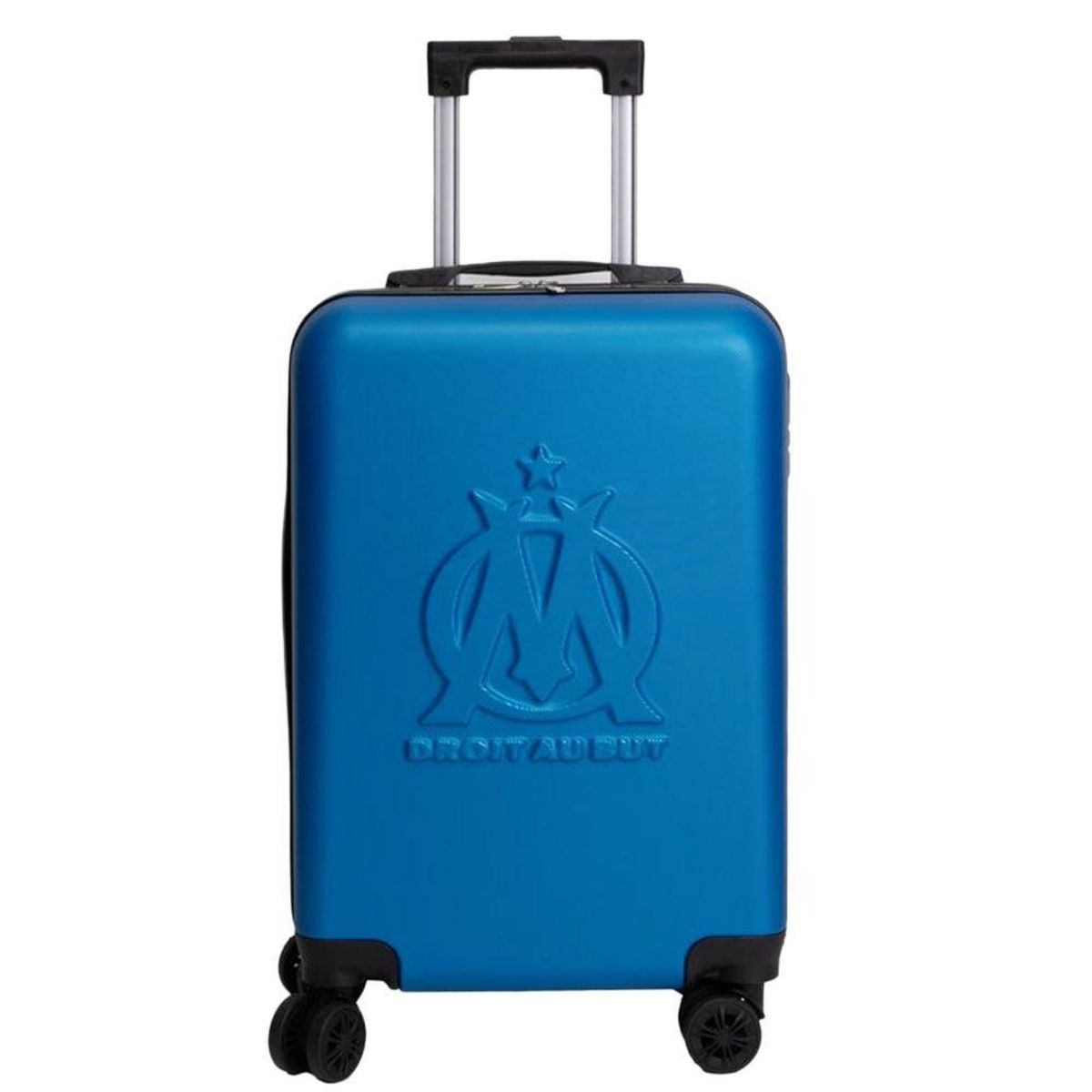 Valise Olympique De Marseille - Set 3 Valises (Petite, Moyenne, Grande) - Design Club Officiel OM, Robuste Et Stylée Pour Supporters