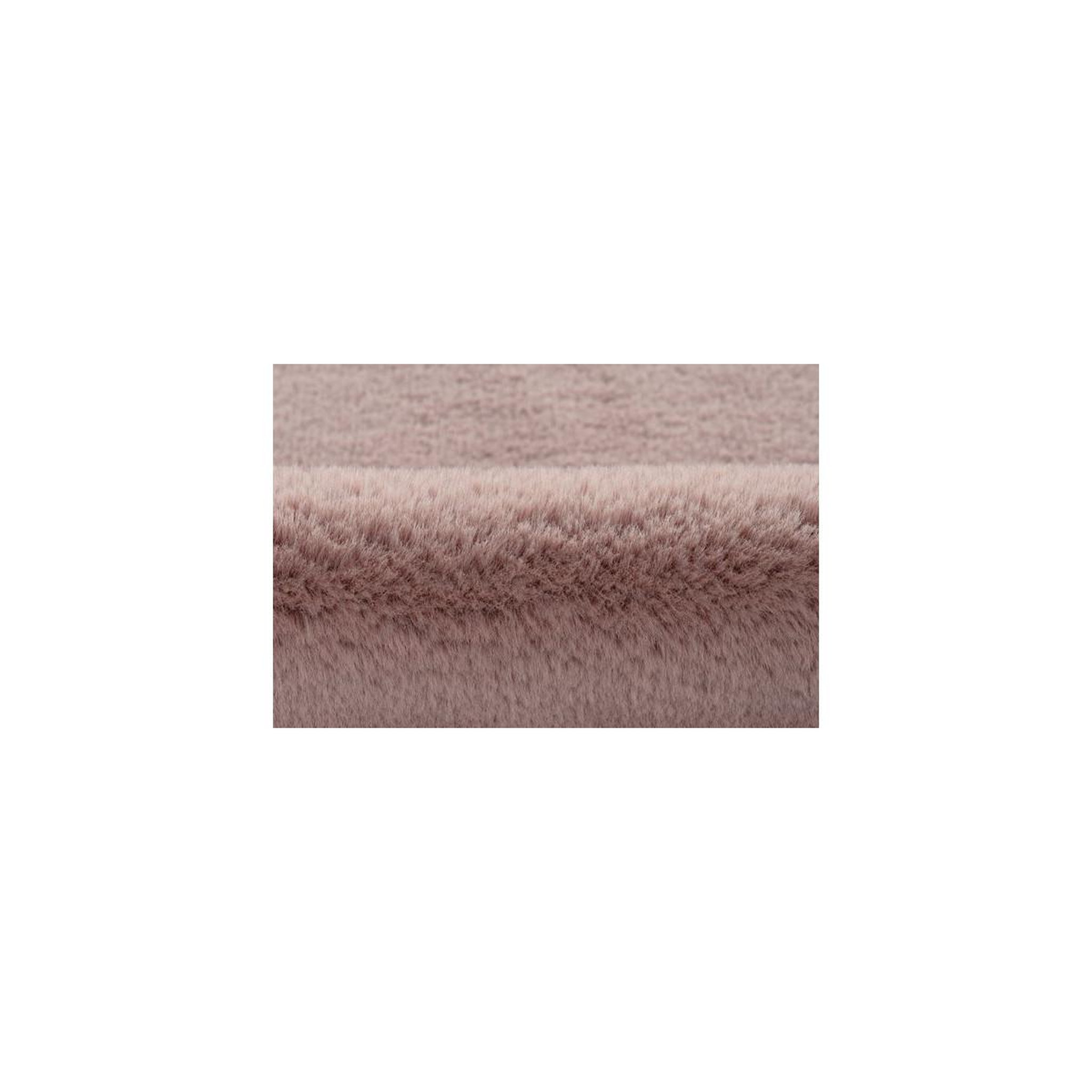 Voir la diapositive 3 : Paris Prix Tapis Imitation Fourrure  Kunda  60x90cm Rose