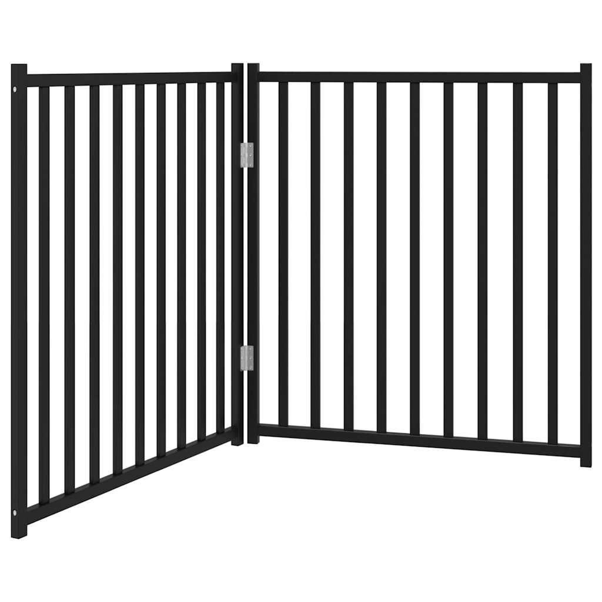 Voir la diapositive 2 : VIDAXL Barriere pour chien pliable 2 panneaux 160 cm bois sapin massif
