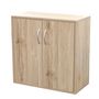 Voir la diapositive 1 : TOILINUX Meuble de rangement à 2 portes Pratik - Hauteur 58,50 cm - Bois clair