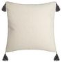 Voir la diapositive 2 : ATMOSPHERA Housse de Coussin Imprimé  Aztèque  40x40cm Beige