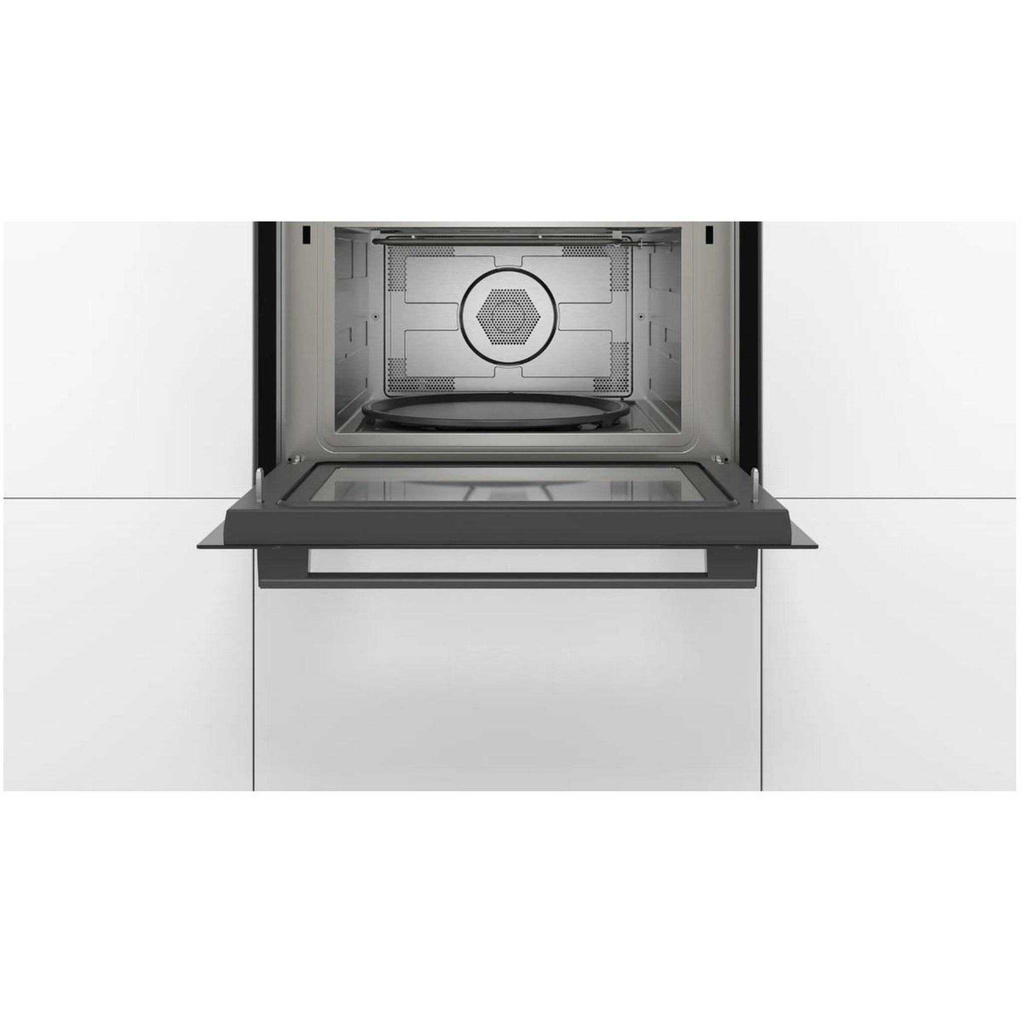 Voir la diapositive 3 : BOSCH Micro-ondes combiné 44l 3350w noir - cma583mb0