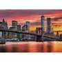 CLEMENTONI Puzzle 1500 pièces : East River au crépuscule