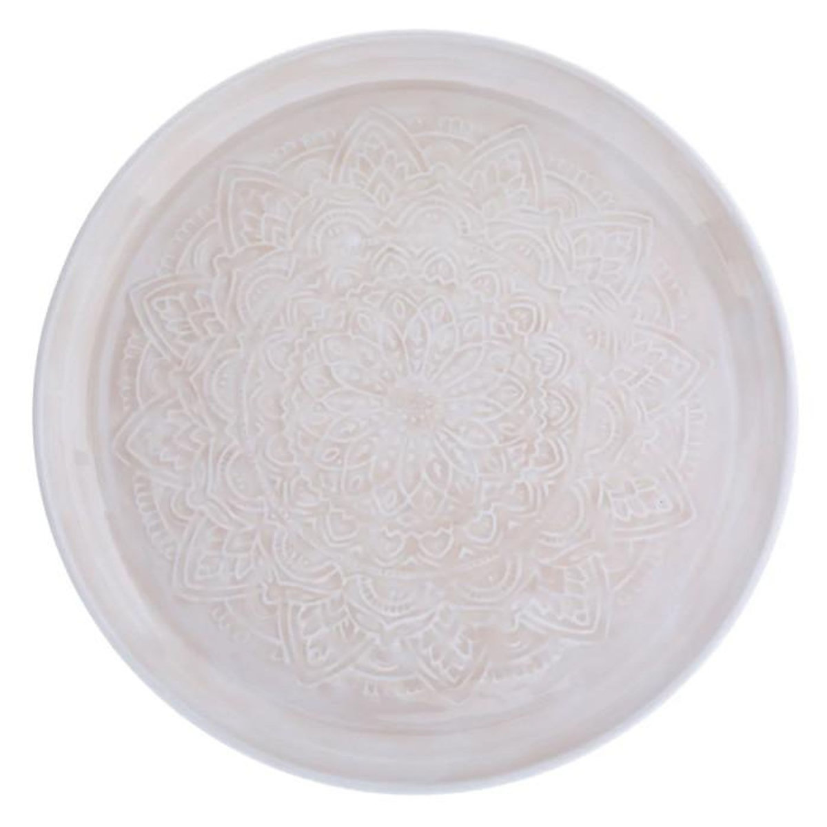 FIVE Plateau de Présentation Rond  Récif  41cm Gris