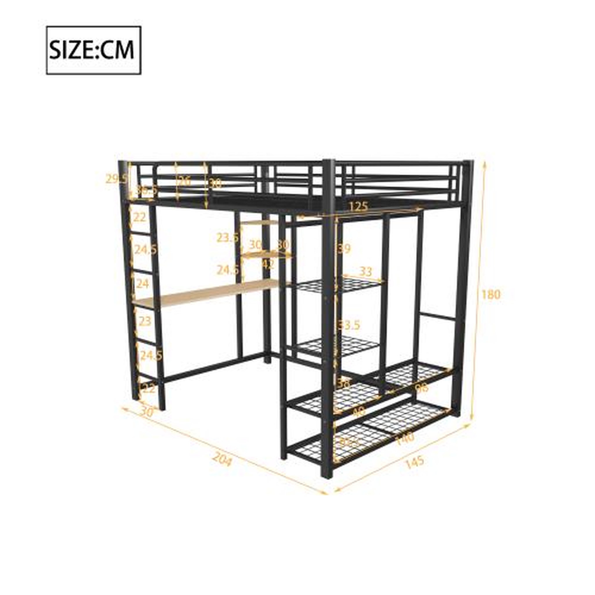 Voir la diapositive 3 : MERAX Lit mezzanine