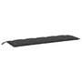 Voir la diapositive 5 : VIDAXL Coussins de banc de jardin lot de 2 anthracite melange tissu