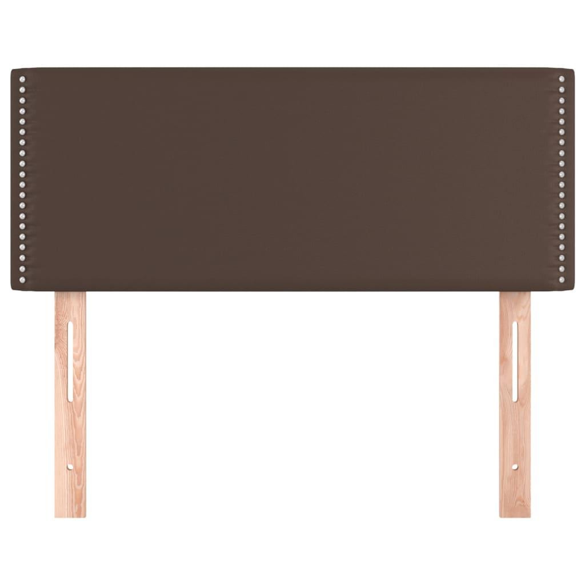 Voir la diapositive 3 : VIDAXL Tete de lit Marron 80x5x78/88 cm Similicuir