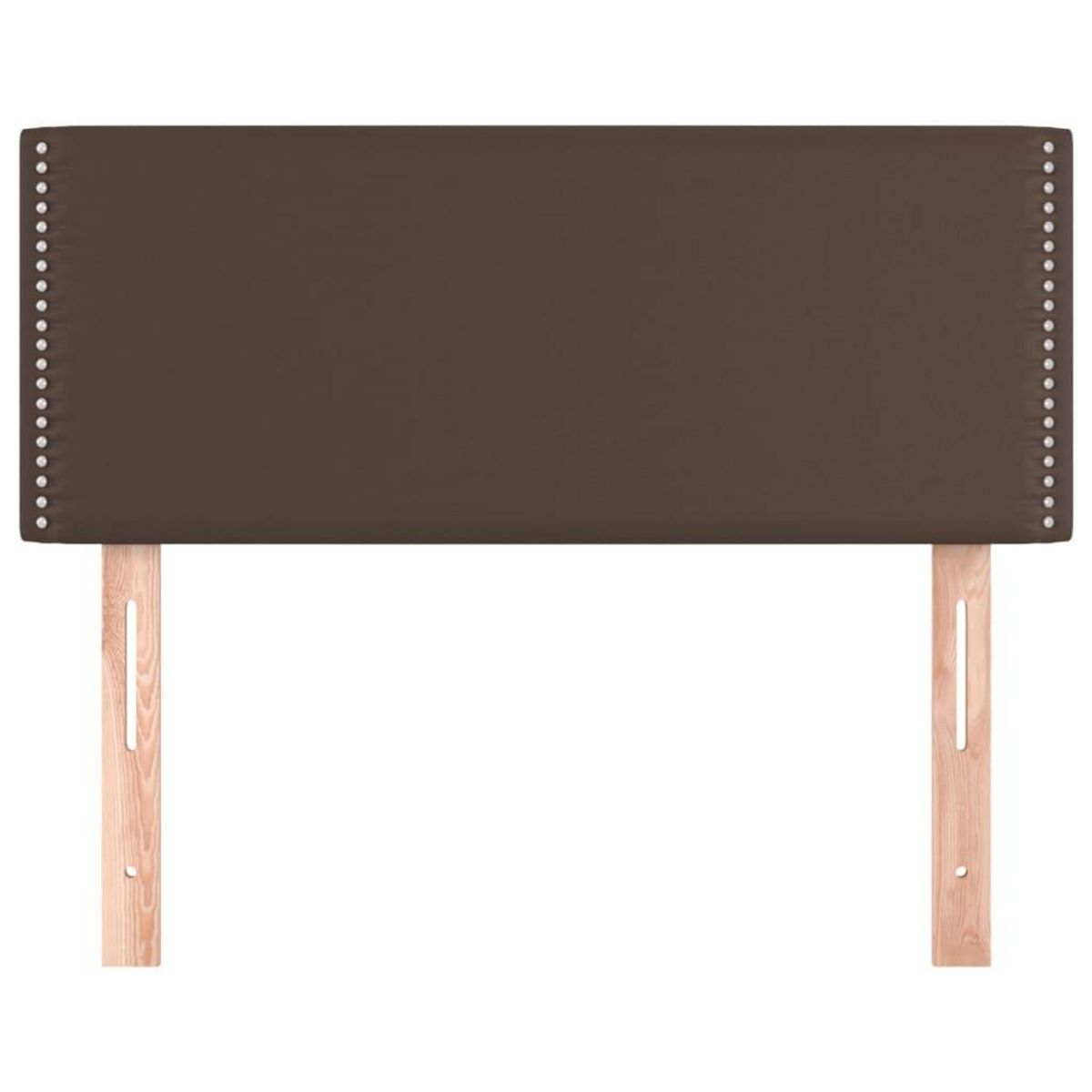 VIDAXL Tete de lit Marron 80x5x78/88 cm Similicuir
