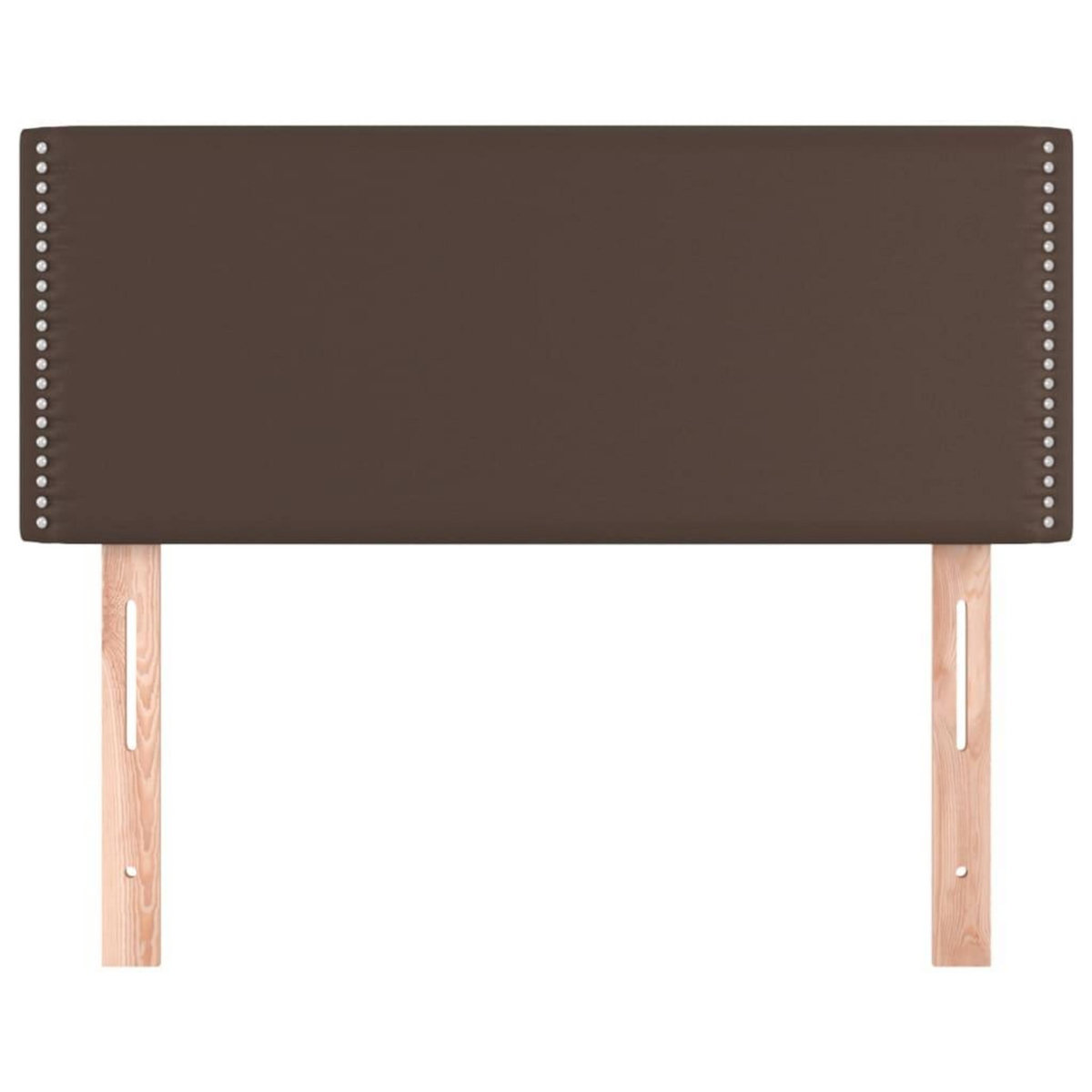 VIDAXL Tete de lit Marron 80x5x78/88 cm Similicuir