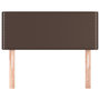 Voir la diapositive 3 : VIDAXL Tete de lit Marron 80x5x78/88 cm Similicuir