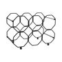 Voir la diapositive 2 : PRESENT TIME Range bouteille pliable design métal Honey