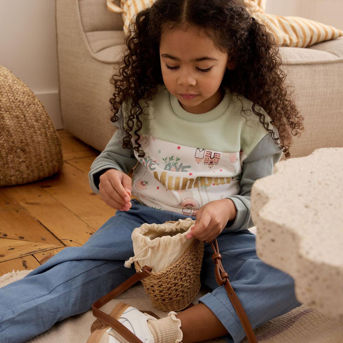 Petit Béguin Sweat-shirt enfant Arya