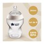Voir la diapositive 5 : TOMMEE TIPPEE TOMMEE TIPPEE Biberons Closer to Nature, tétine imitant le sein maternel avec valve anti-colique, 260 ml, lot de 6, pastel