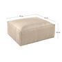 Voir la diapositive 5 : LISA DESIGN Stella - pouf en velours côtelé - style contemporain