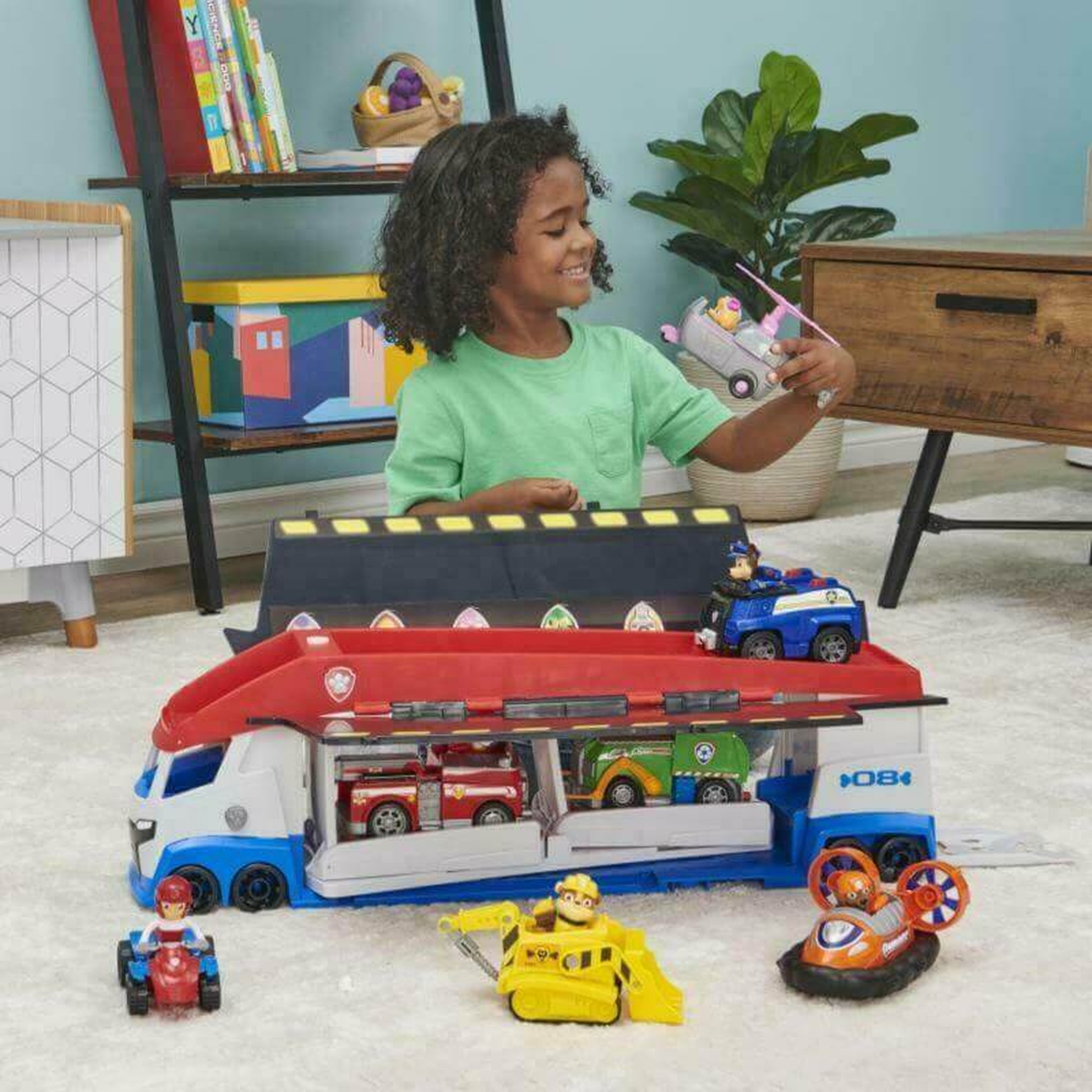 Voir la diapositive 4 : SpinMaster Camion Pat' Patrouilleur 2.0 Paw Patrol