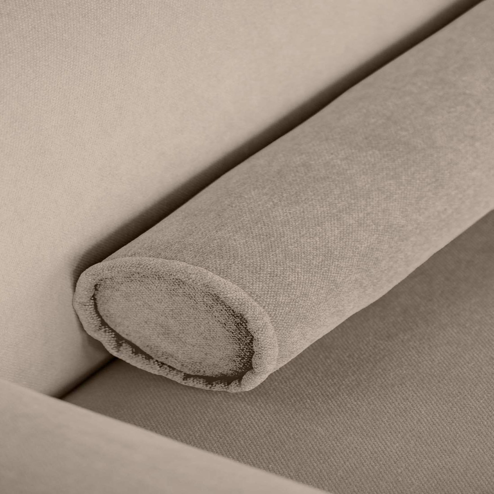 Voir la diapositive 3 : BEST MOBILIER Felix - module d'assise méridienne gauche en tissu texturé