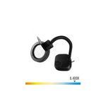 EDM Lampe loupe de table EDM - 12W - 6400K - Noir