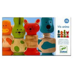 Djeco DJ06304 Jeu educatif en bois Vis Animo