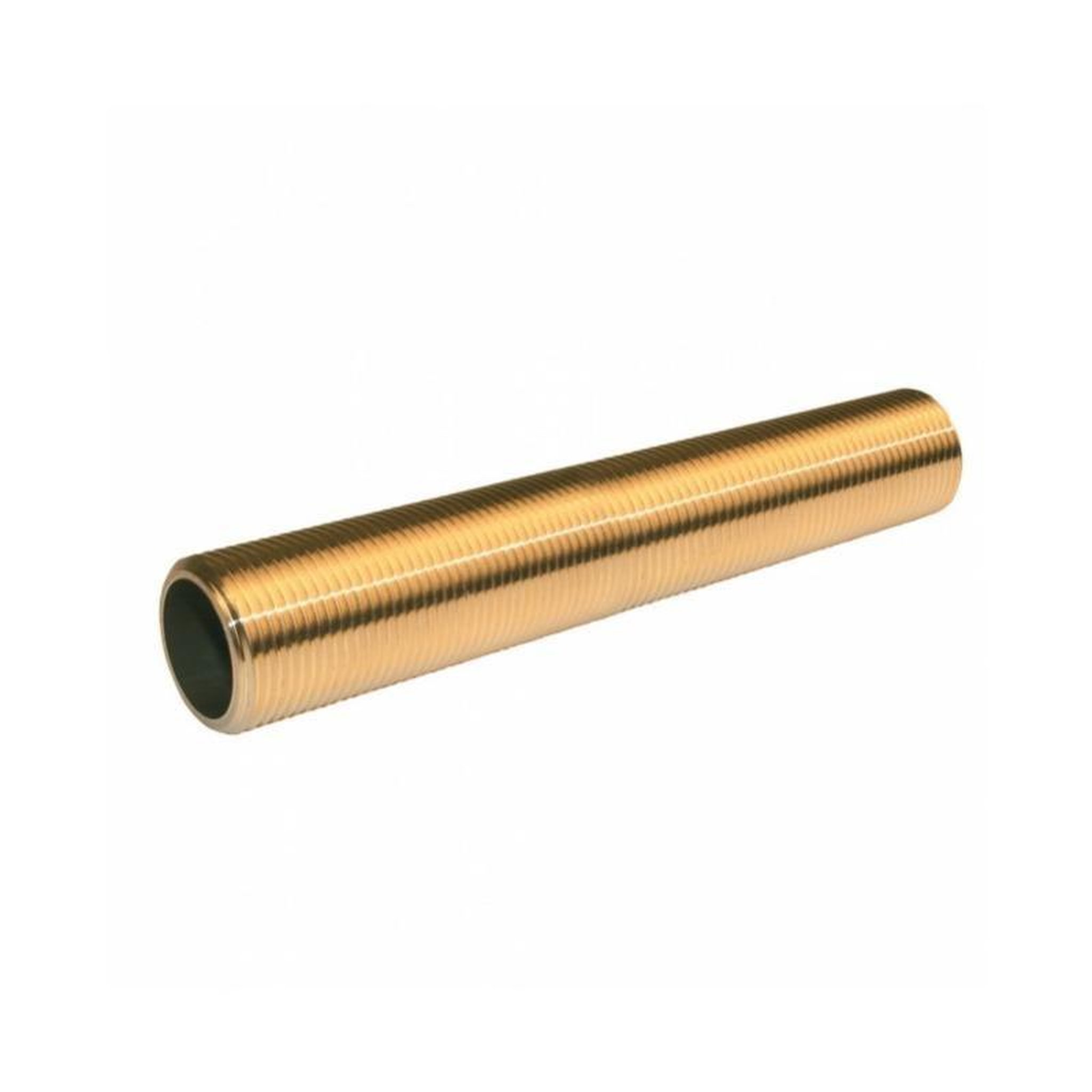 CENTRALE BRICO Traversée de cloison 100mm laiton - à visser - pour tube cuivre