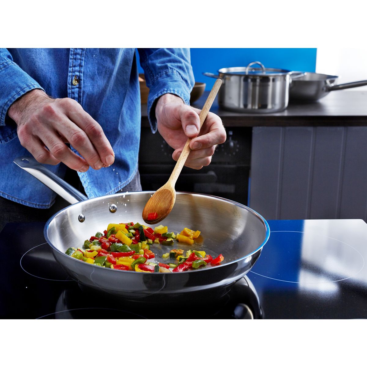 Arthur Martin Poêle 24 cm inox induction